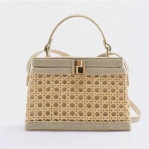 Zara Wicker Purse